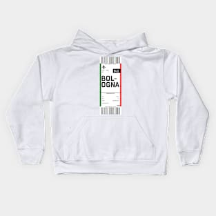 Boarding pass for Bologna Kids Hoodie